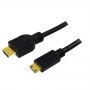 Logilink | High Speed with Ethernet | Male | 19 pin mini HDMI Type C | Male | 19 pin HDMI Type A | 1 m | Black - 2